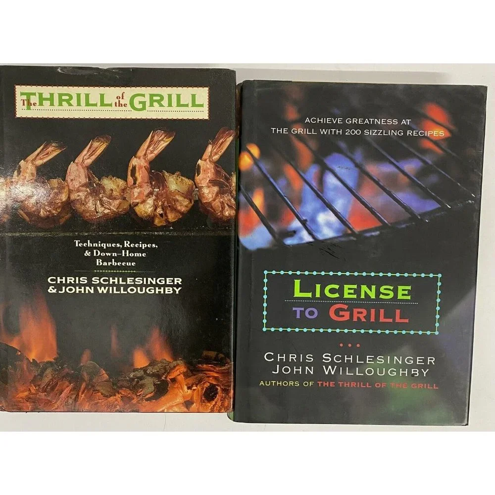 Schlesinger and Willoughby Grilling 2 book bundle - Picture 1 of 6